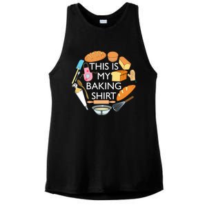 Bread Baking Pastry Funny Chef Cooking Gift Ladies PosiCharge Tri-Blend Wicking Tank