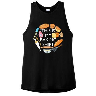 Bread Baking Pastry Funny Chef Cooking Gift Ladies PosiCharge Tri-Blend Wicking Tank