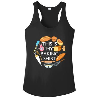 Bread Baking Pastry Funny Chef Cooking Gift Ladies PosiCharge Competitor Racerback Tank