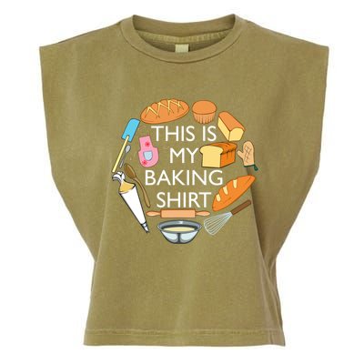 Bread Baking Pastry Funny Chef Cooking Gift Garment-Dyed Women's Muscle Tee