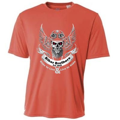 Biker Brothers Premium Cooling Performance Crew T-Shirt