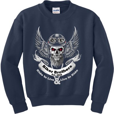 Biker Brothers Premium Kids Sweatshirt