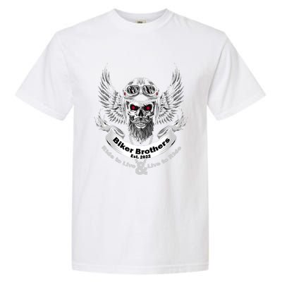 Biker Brothers Premium Garment-Dyed Heavyweight T-Shirt