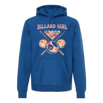 Billiard Billard Player 8ball Pool Snooker Billiards Gift Premium Hoodie