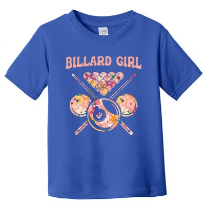 Billiard Billard Player 8ball Pool Snooker Billiards Gift Toddler T-Shirt