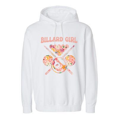 Billiard Billard Player 8ball Pool Snooker Billiards Gift Garment-Dyed Fleece Hoodie