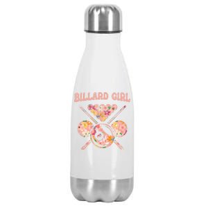 Billiard Billard Player 8ball Pool Snooker Billiards Gift Stainless Steel Insulated Water Bottle