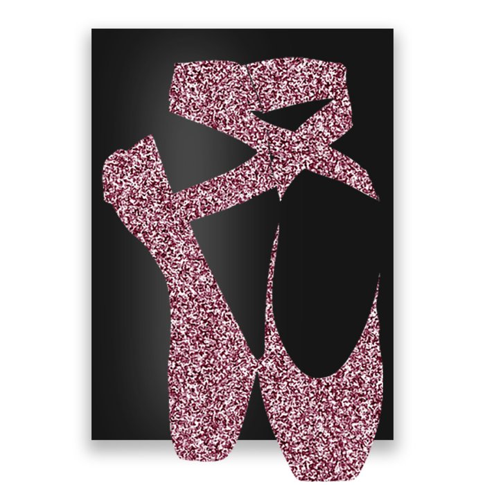 Ballet Ballerina Pointe Shoes Point Poster