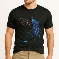 Beautiful Blossom Peacock Cooling Performance Crew T-Shirt