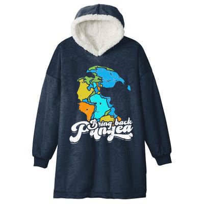 Bring Back Pangea Geologist Hooded Wearable Blanket