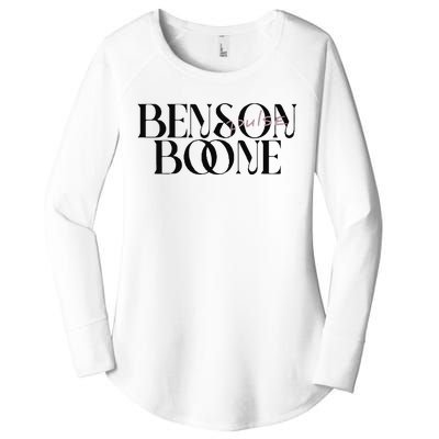 Benson Boone Pulse Women's Perfect Tri Tunic Long Sleeve Shirt