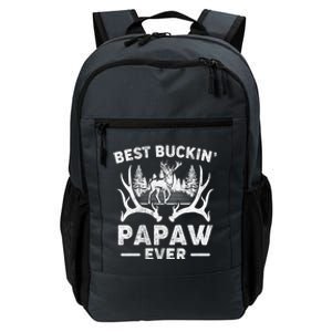 Best Buckin Papaw Ever Deer Hunting Fathers Day Great Gift Daily Commute Backpack