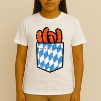 Bavarian Bratwurst Pocket Oktoberfest Costume T-Shirt