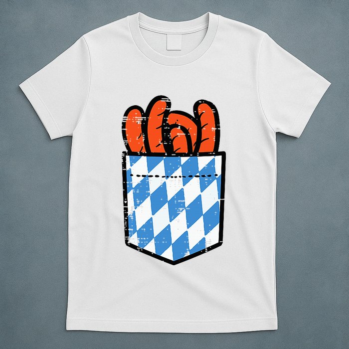 Bavarian Bratwurst Pocket Oktoberfest Costume T-Shirt