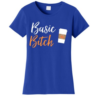 Basic Bitch Pumpkin Spice Latte Gift Women's T-Shirt