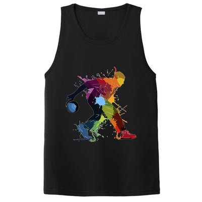 Bowling Bowler paint splash PosiCharge Competitor Tank