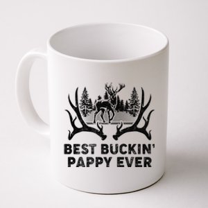 Best Buckin Pappy Ever Deer Hunting Fathers Day Meaningful Gift Coffee Mug