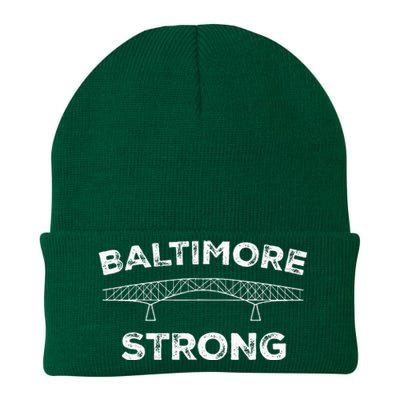 Baltimore Bridge Pray For Baltimore Knit Cap Winter Beanie