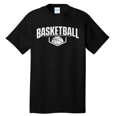 Basketball Ball Player Game Trainer Sports Lover Tall T-Shirt