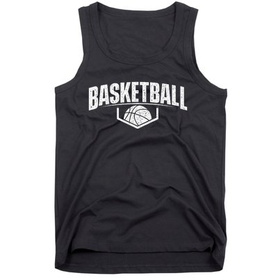 Basketball Ball Player Game Trainer Sports Lover Tank Top