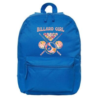 Billiard Billard Player 8ball Pool Snooker Billiards Gift 16 in Basic Backpack