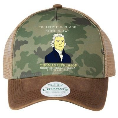 Big Boy Purchase Tomorrow History Teacher Thomas Jefferson Legacy Tie Dye Trucker Hat