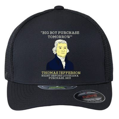 Big Boy Purchase Tomorrow History Teacher Thomas Jefferson Flexfit Unipanel Trucker Cap