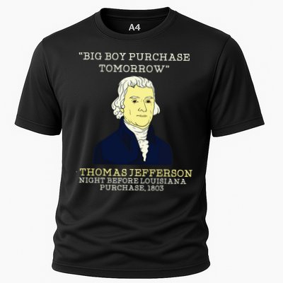 Big Boy Purchase Tomorrow History Teacher Thomas Jefferson Performance Shirt