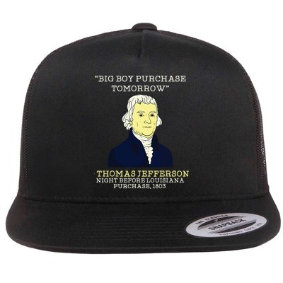 Big Boy Purchase Tomorrow History Teacher Thomas Jefferson Flatbill Hat