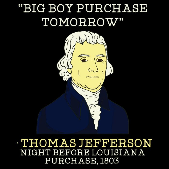 Big Boy Purchase Tomorrow History Teacher Thomas Jefferson 16 in Basic Backpack