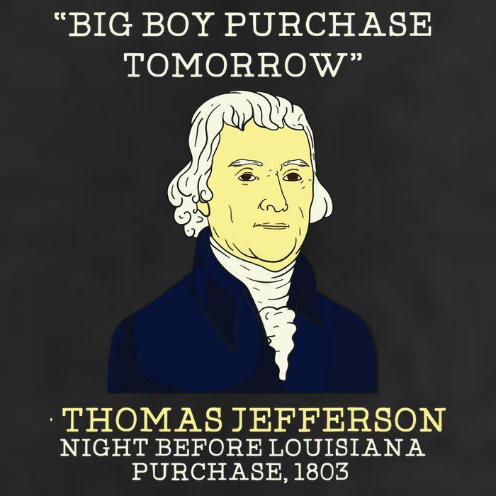Big Boy Purchase Tomorrow History Teacher Thomas Jefferson Hat