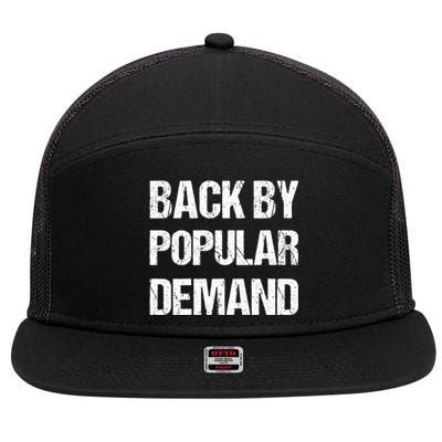 Back By Popular Ded Cool Gift Teacher And Student Back To School Gift 7 Panel Mesh Trucker Snapback Hat