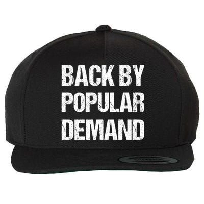 Back By Popular Ded Cool Gift Teacher And Student Back To School Gift Wool Snapback Cap