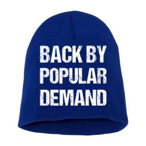 Back By Popular Ded Cool Gift Teacher And Student Back To School Gift Short Acrylic Beanie