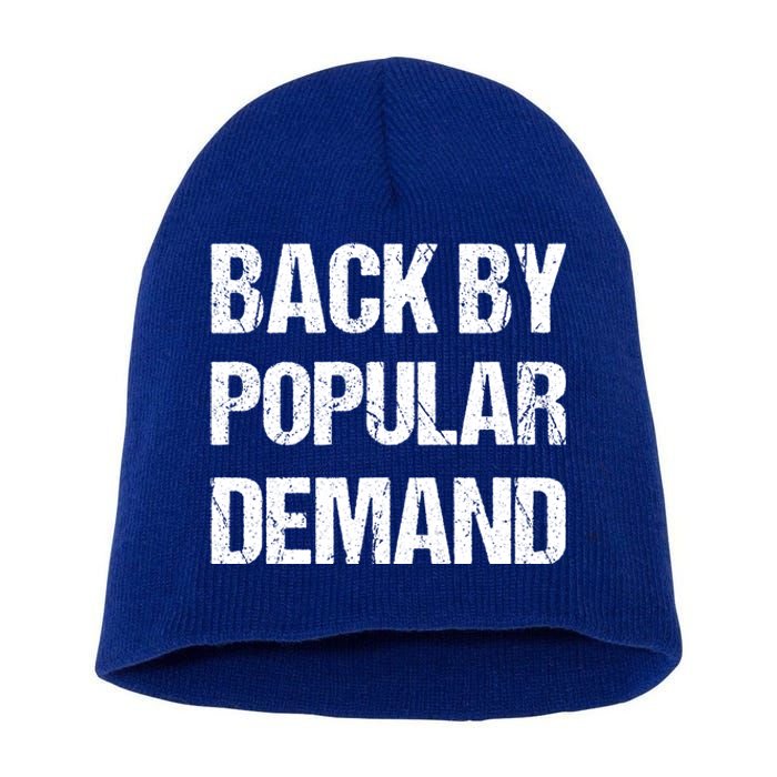 Back By Popular Ded Cool Gift Teacher And Student Back To School Gift Short Acrylic Beanie