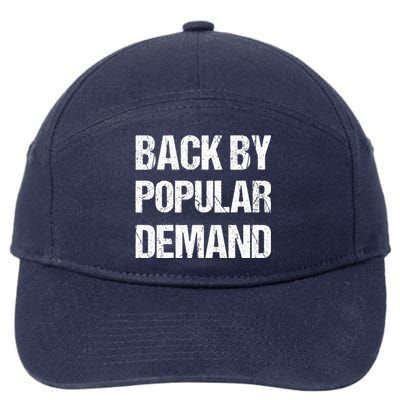 Back By Popular Ded Cool Gift Teacher And Student Back To School Gift 7-Panel Snapback Hat