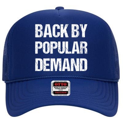 Back By Popular Ded Cool Gift Teacher And Student Back To School Gift High Crown Mesh Back Trucker Hat