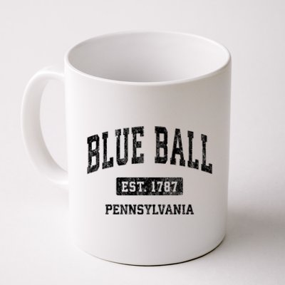 Blue Ball Pennsylvania Pa Vintage Athletic Sports Coffee Mug