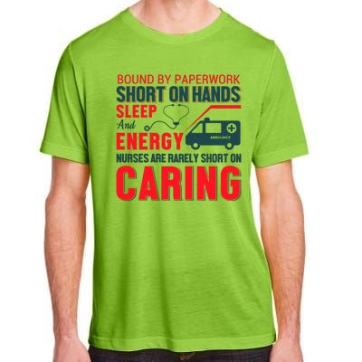 Bound By Paperwork Short On Hands Sleep And Energy Adult ChromaSoft Performance T-Shirt