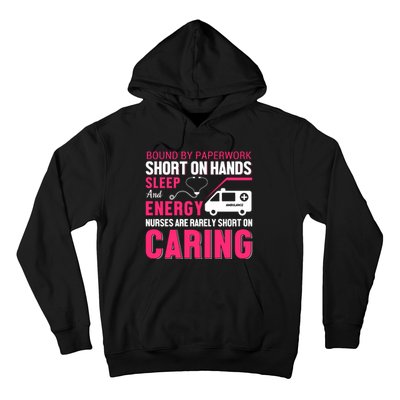 Bound By Paperwork Short On Hands Sleep And Energy Hoodie