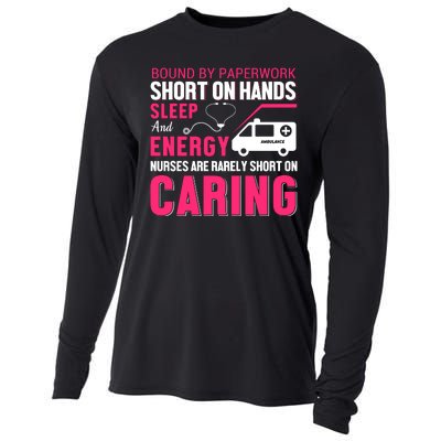 Bound By Paperwork Short On Hands Sleep And Energy Cooling Performance Long Sleeve Crew