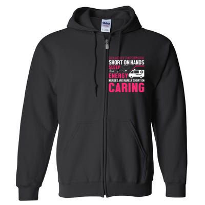 Bound By Paperwork Short On Hands Sleep And Energy Full Zip Hoodie