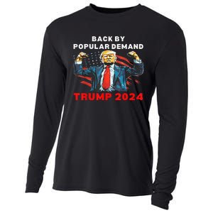 Back By Popular Demand Donald Trump 2024 President 45 47 Cooling Performance Long Sleeve Crew