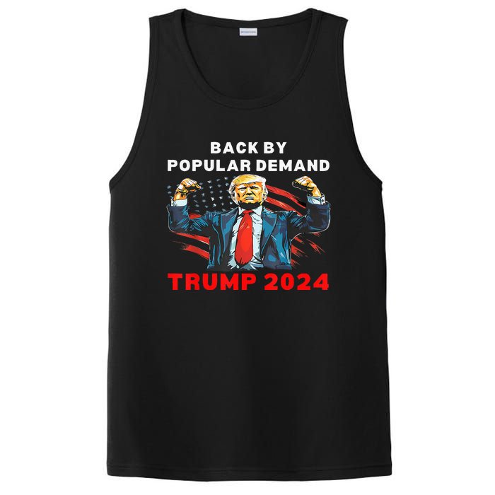 Back By Popular Demand Donald Trump 2024 President 45 47 PosiCharge Competitor Tank