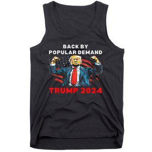 Back By Popular Demand Donald Trump 2024 President 45 47 Tank Top