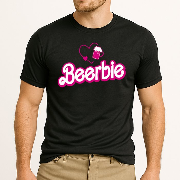 Beerbie Beer Pun Bar Crawl Party Funny Cooling Performance Crew T-Shirt