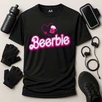 Beerbie Beer Pun Bar Crawl Party Funny Cooling Performance Crew T-Shirt