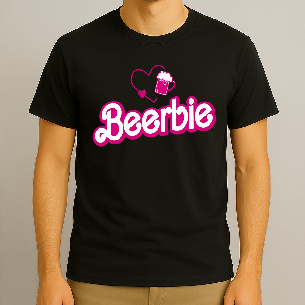 Beerbie Beer Pun Bar Crawl Party Funny T-Shirt