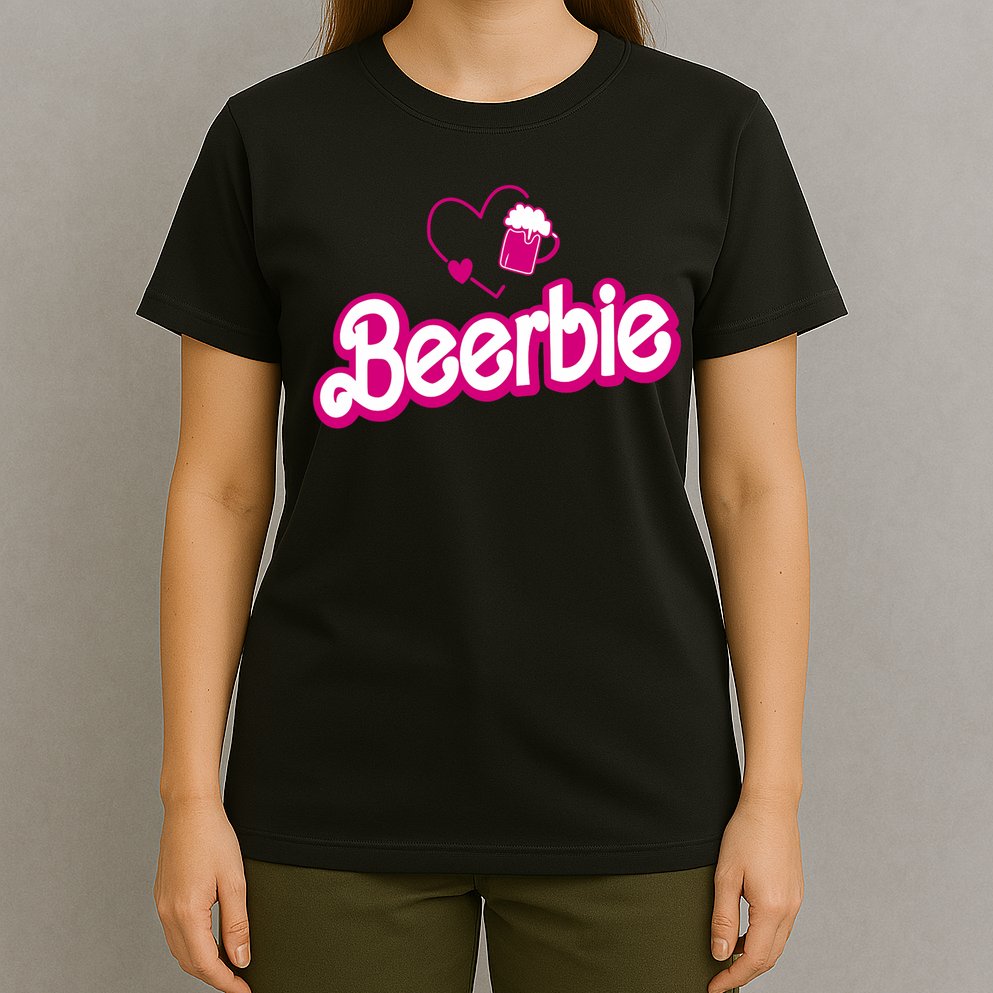Beerbie Beer Pun Bar Crawl Party Funny T-Shirt