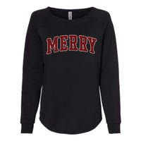 Black Buffalo Plaid Merry Christmas Hoodie Womens California Wash Sweatshirt